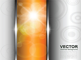 矢量银色元素海报图片