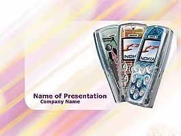 诺基亚手机PPT演示文稿