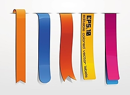 矢量网页包角精致素材设计