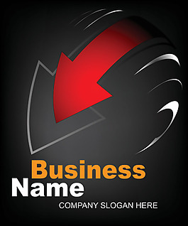 矢量动感箭头设计潮流背景素材