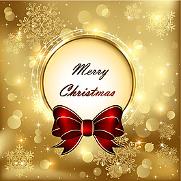 璀璨蝴蝶结矢量图[