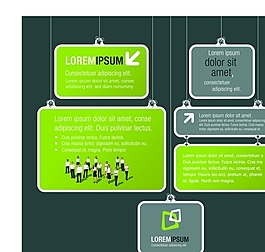 商业吊牌贴纸标签矢量素材