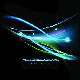 矢量科技光芒背景矢量图