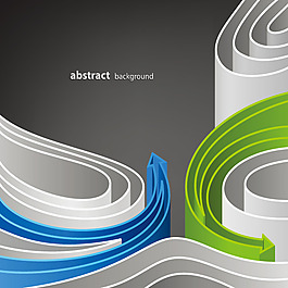 矢量创意箭头图片设计素材