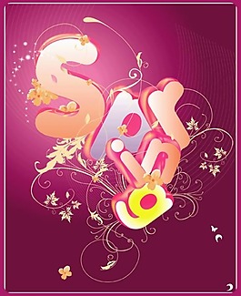 spring艺术字体