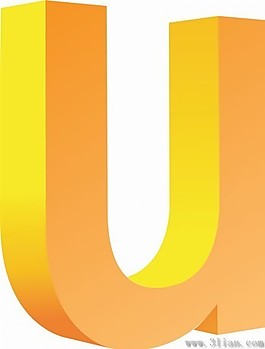 字母U图标