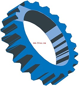 齿轮边框