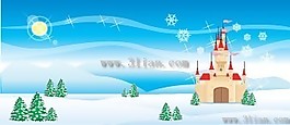 冬季雪景
