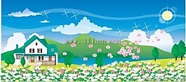 花开满园