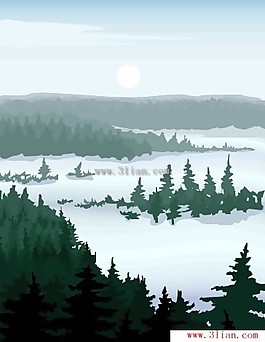 雪景风光