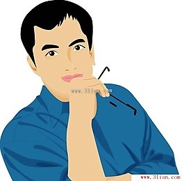 思考中的男士