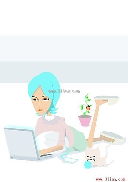 上网女士