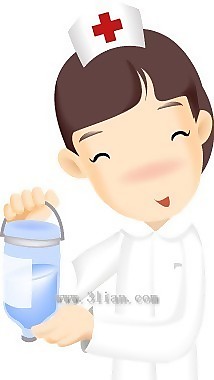 卡通护士人物