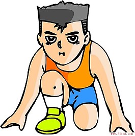 跑步