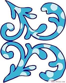 矢量传统花纹素材