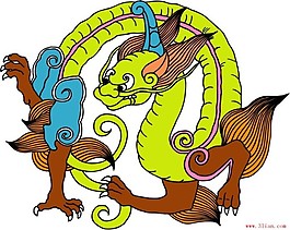 古代龙纹