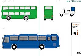 矢量公交车