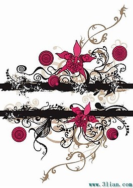 eps格式精美花纹