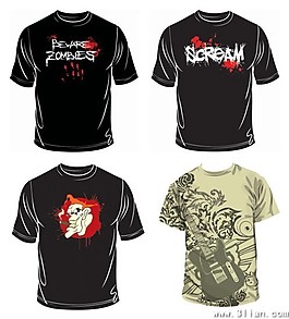 T-shirt图案