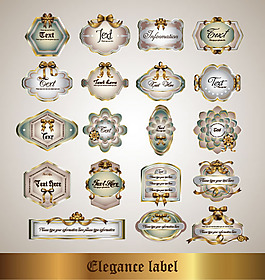 丝带主题label