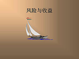 风险与收益ppt金融课件模板