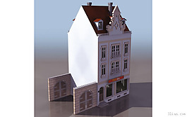3D国外建筑模型