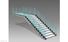 3D楼梯模型