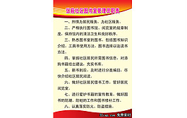 图书室管理员职责PSD模板