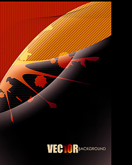 创意文本背景矢量素材