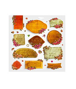 古典标签矢量免费素材