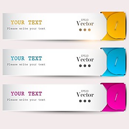 产品横幅卡片矢量素材下载