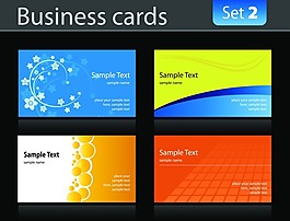 斑点墨迹卡片矢量图