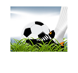 世界杯足球矢量图下载