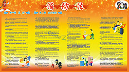 消防宣传板报