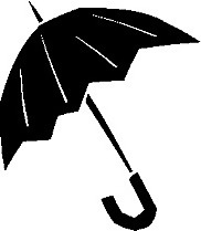 雨伞矢量图下载