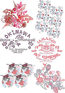 印花矢量素材02