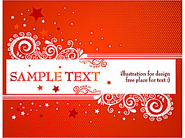 时尚花纹装饰图案矢量素材