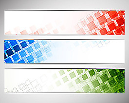 现代创意横幅模板矢量设计01