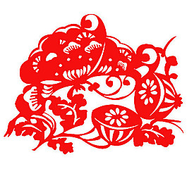 传统剪纸矢量素材01
