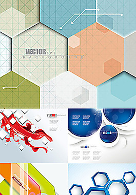 创意时尚文本背景矢量