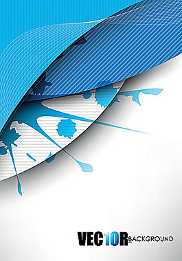 创意文本背景矢量素材