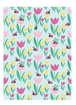 花朵底纹矢量素材