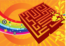 潮流海报背景模板