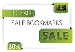 绿色环保超市促销标签