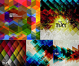 华丽纹理背景矢量素材