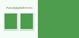 相册模版 小宝贝