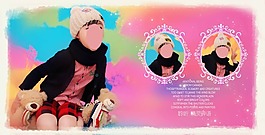 相册模版 绚烂