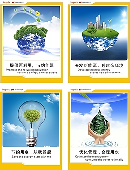 节约能源海报