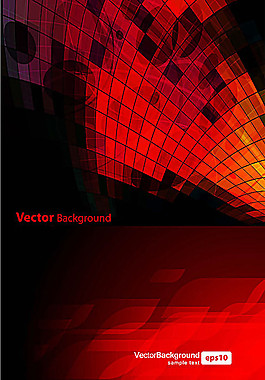 红色奢侈图案背景矢量素材