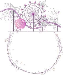 矢量素材摩天轮